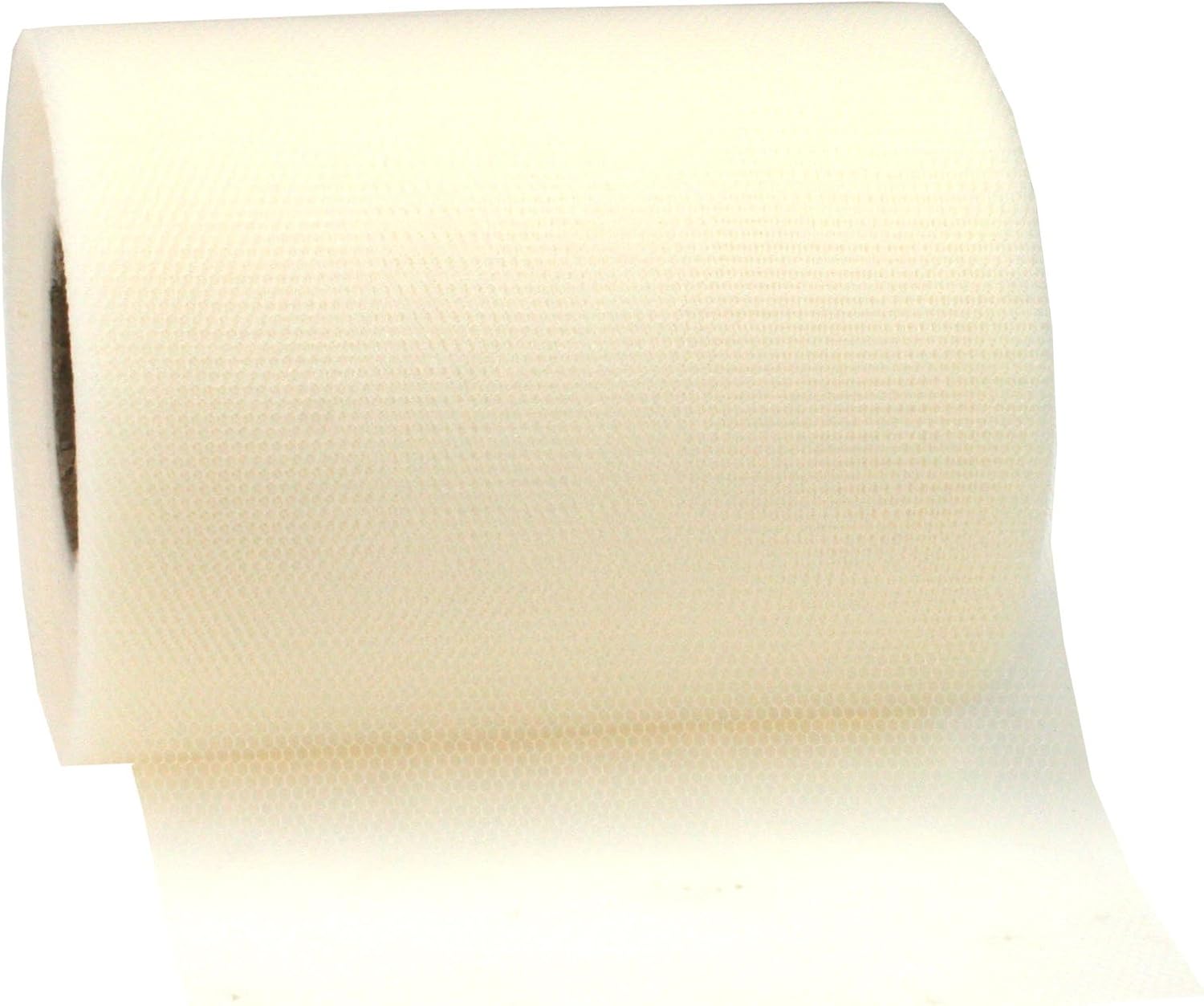 C.E. Pattberg VERONA Decoration Ribbon - Cream, 50 m Tulle Band For Wrapping And Decorating, 112 mm Width, Elegant Ribbon For Easter Decorations, Baby Showers, Christmas, Wedding, And Car Decoration