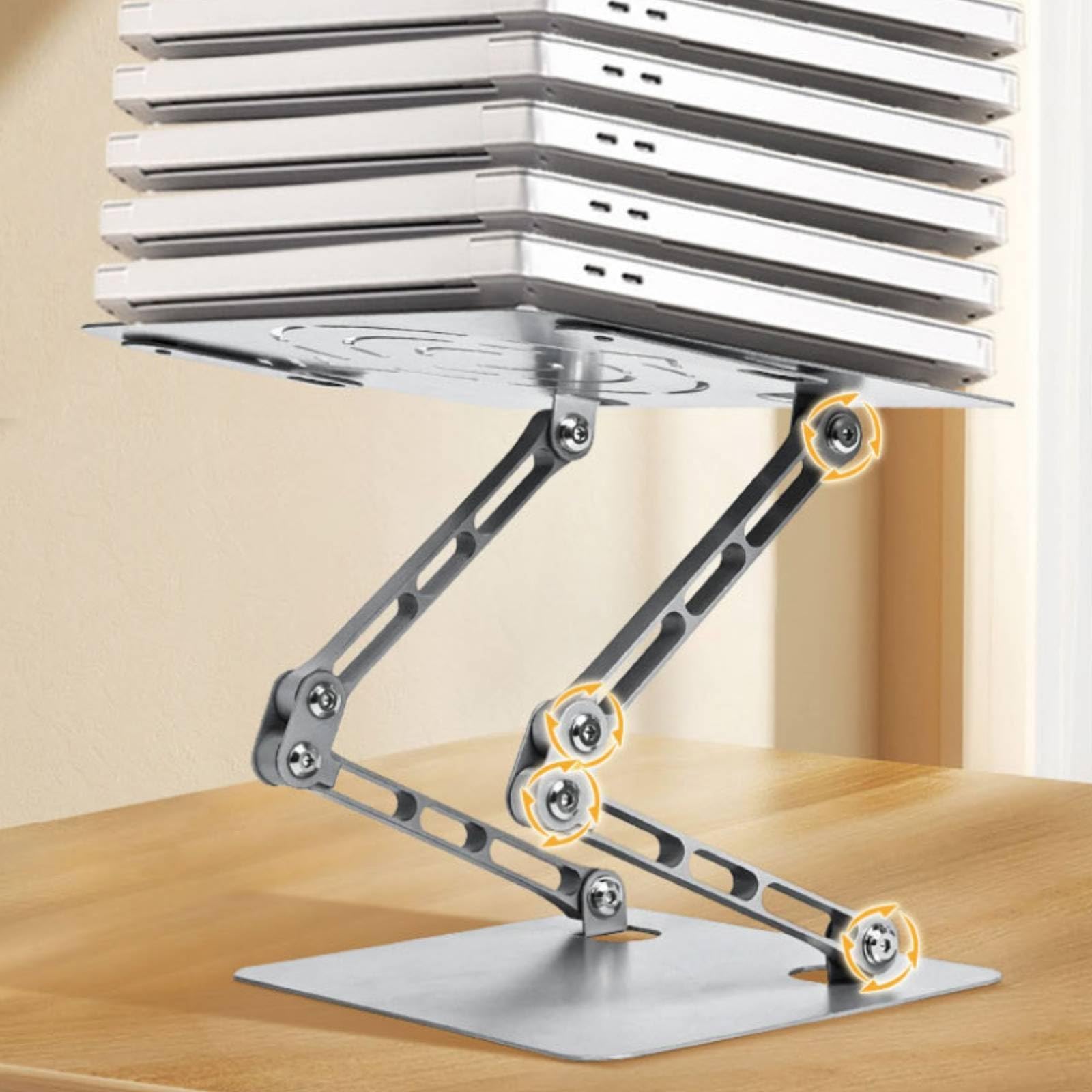 perfeclan Soporte de Lectura Infantil Atril para Libros Soporte Plegable Portapáginas con Clip Regulable 43-48 Cm Base Estable 23 Cm X 19 Cm Aleación de