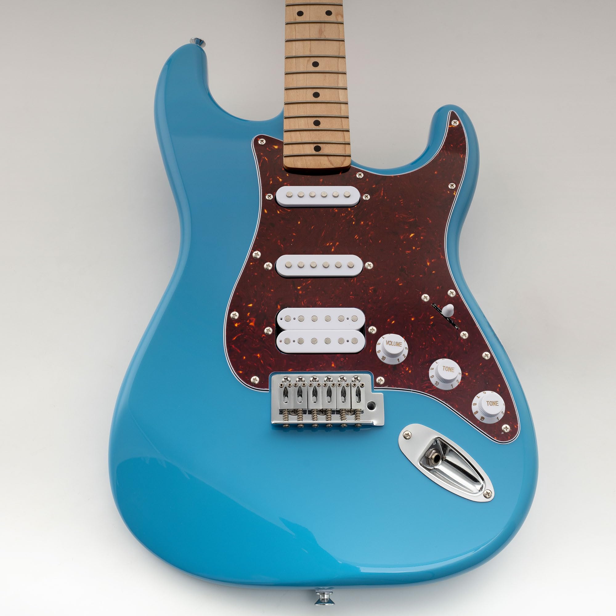 ストラト 青 べっ甲 Squier ストラト 青 べっ甲柄PG ケース付き 初心者