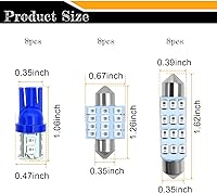 Vista 2 de Bombilla LED para Automóvil, Juego Combinado de LED para Automóvil de 24 Juegos, Utilizado para Luces Interiores de Automóvil, Luces de Cúpula