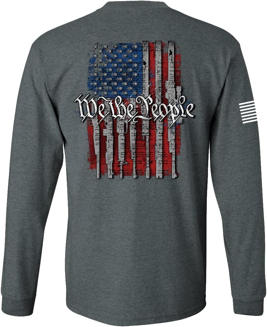 Trenz Shirt Company Patriot Pride Collection We The People Unisex Long Sleeve T-Shirt
