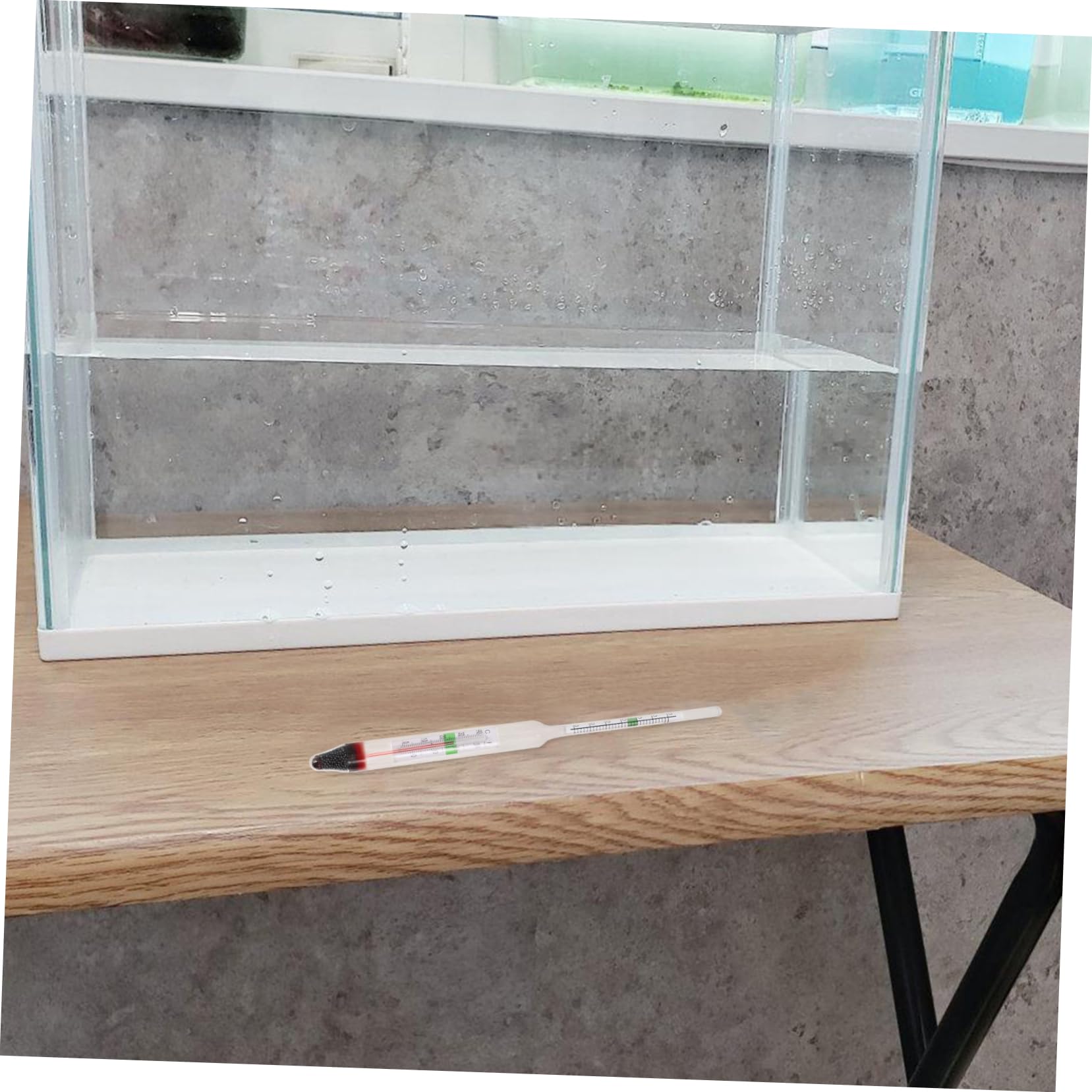 SOLUSTRE 4sets Kit Di Misurazione Salinità Acquario Densimetro Con Scatola Strumento Preciso Per Monitorare Densità Mare