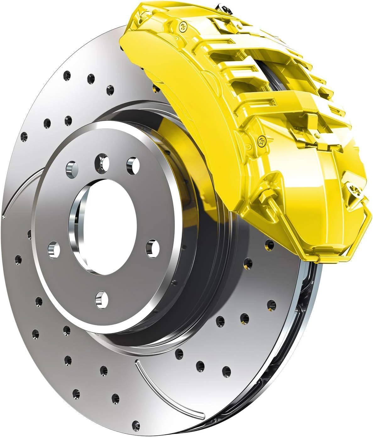 G2 High Temperature Brake Caliper Paint System Set YELLOW G2161