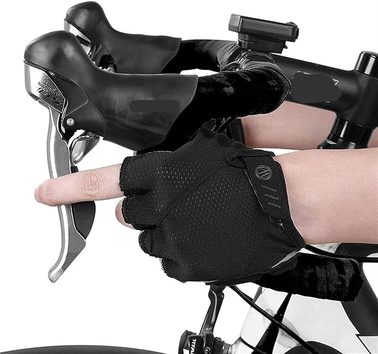 IRYZE Ciclo Guanti Guanti Mezze Guanti da Ciclismo Sportivi per Sollevamento Pesi Uomo Donna Gel Pad Antiscivolo Traspirante Uomini Donne
