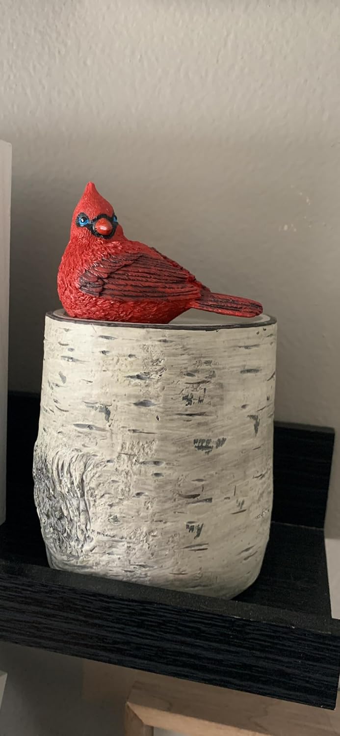 Songbird Classics Mini Cardinal Figurine, 3"Wx2"H - Image 3