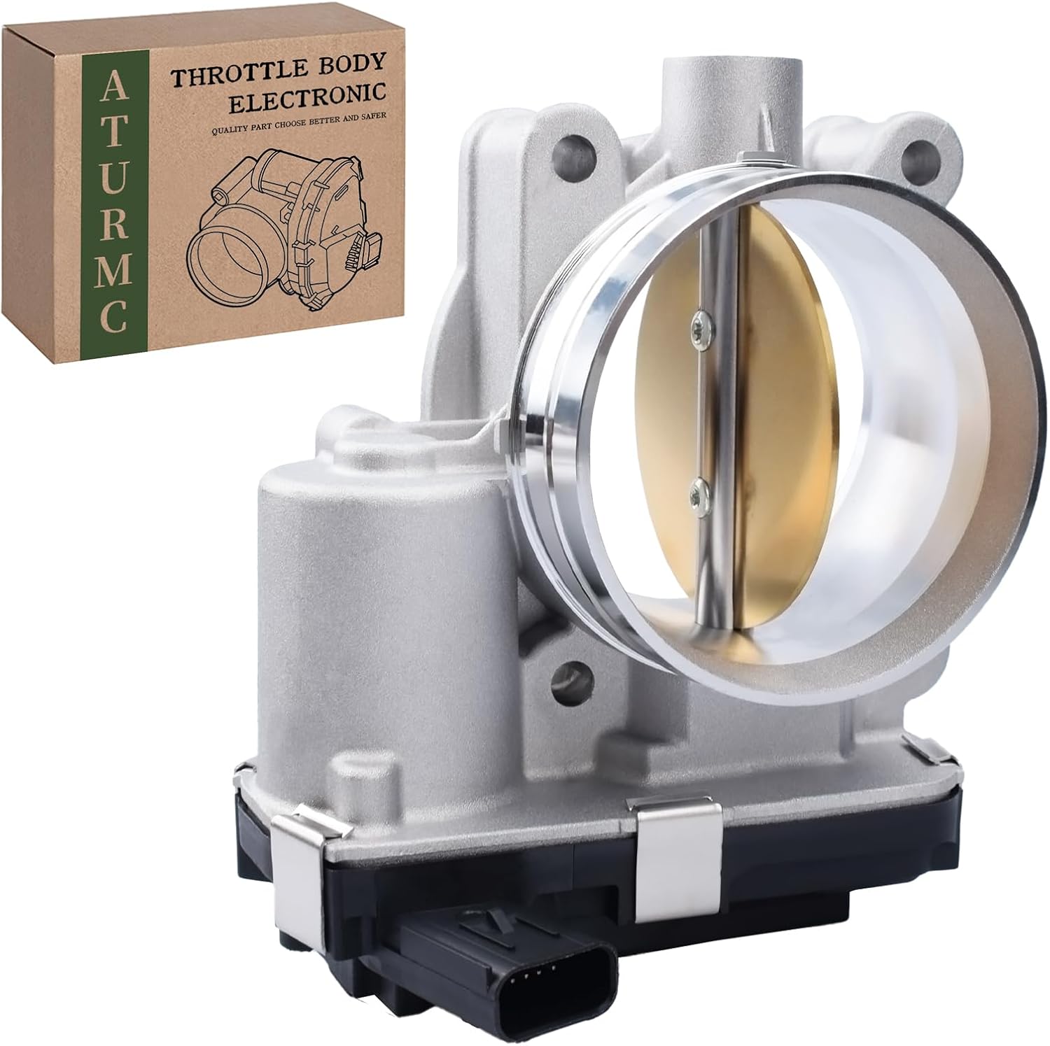 Electronic Throttle Body Assembly Compatible with 2011-2016 Chevy Silverado 2500 HD 2011-2016 Silverado 3500 HD GMC Replacement Part# 12634263 673040 S20084 RMA72-11