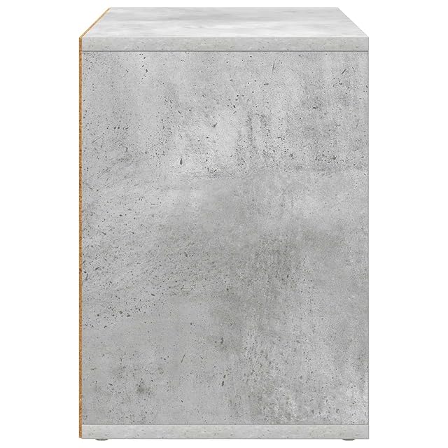 Foto 8 de 8 de vidaXL Casa para Gatos Concreto 51 x 30 x 42,5 cm Madera de ingeniería