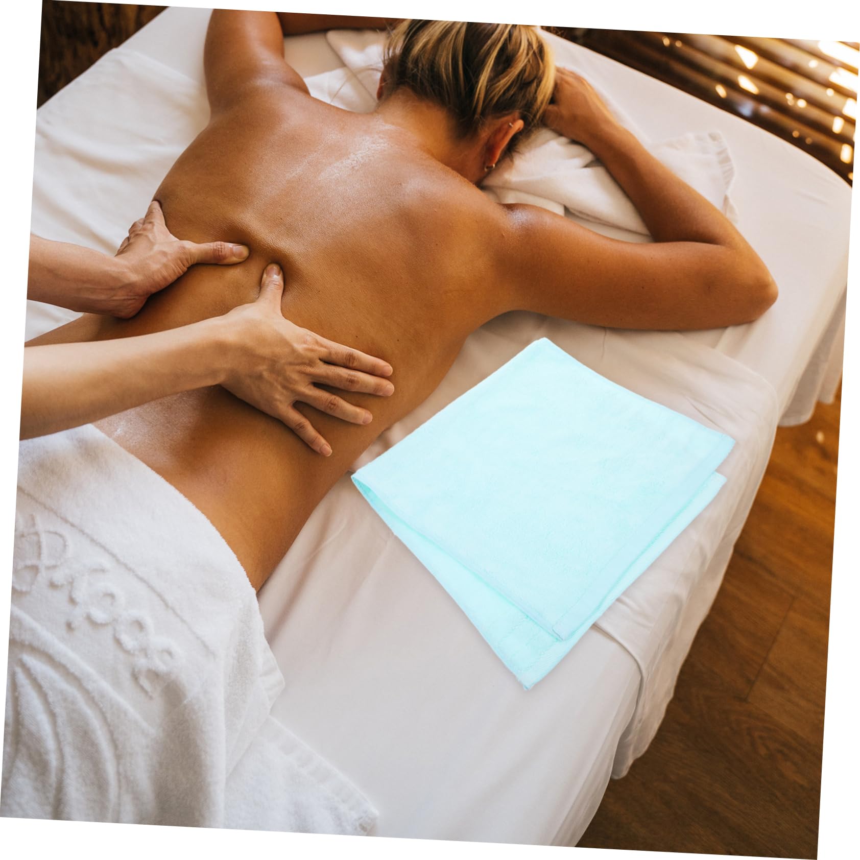 LIFKOME 2pcs Extra Cotton Facial Towels for Adults Absorbent Quick Dry Oversized Towels Soft Skin Friendly for Daily Use