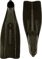 Cressi Pro Star Adult Full Foot Pocket Scuba Diving Fins - Lightweight Reactive Polypropylene Blade, Made in Italy