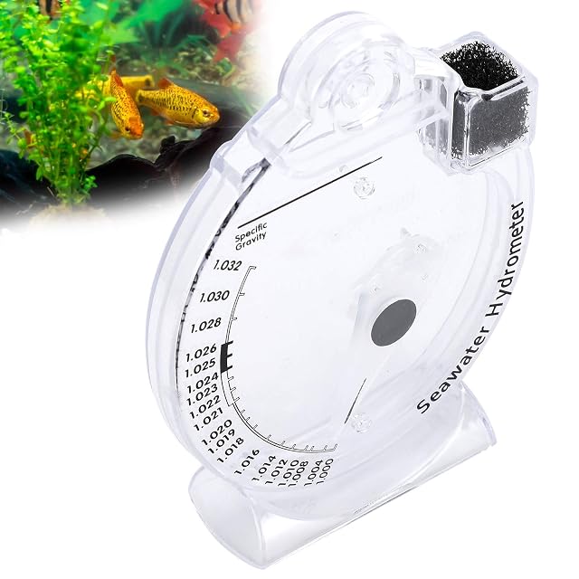 Foto 7 de 8 de 【Regalo de Abril】Hidrómetro de agua salada de mar de gravedad específica de concentración, hidrómetro de mar