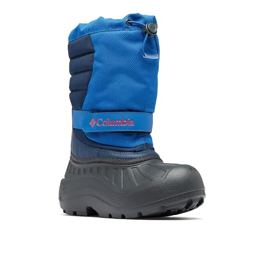 Columbia Bota infantil unissex Powderbug Forty Snow Boot Columbia Botas de neve Powderbug Snowlite para crianças