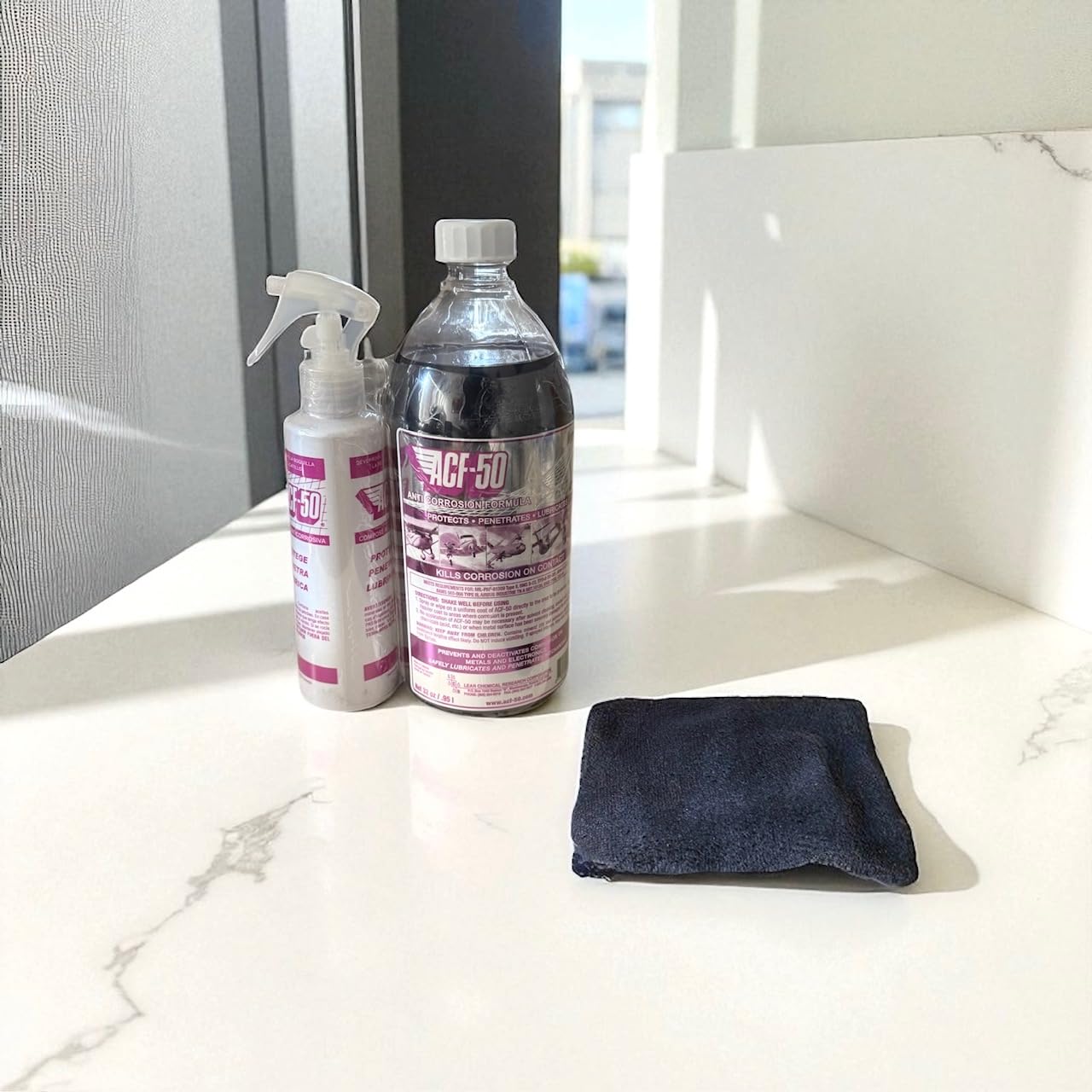 Anti-Corrosion Lubricant Compound 32 oz Aerosol with Microfiber Towel