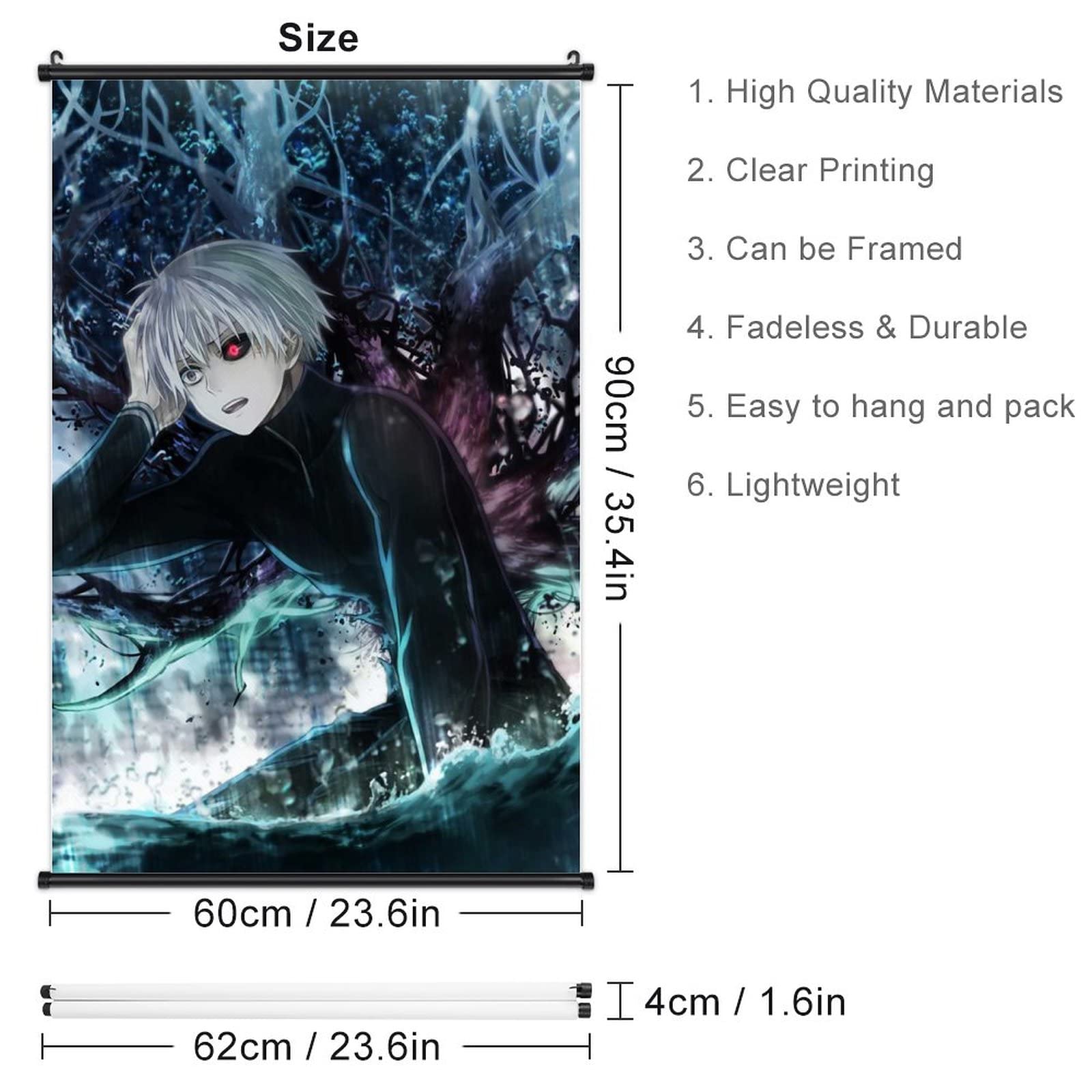 東京喰種 壁紙 額縁付き 東京喰種 壁紙 額縁付き 東京喰種 フルHD(1080×1920)スマホ壁紙/