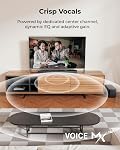 ULTIMEA 5.1ch Soundbar with Dolby Atmos, Sound Bar with Subwoofer for Smart TV, Home Theater Surround Sound System for TV, 300W, Adjustable Bass Boost, App, Bluetooth 5.4, Poseidon M60 (2025 Model)