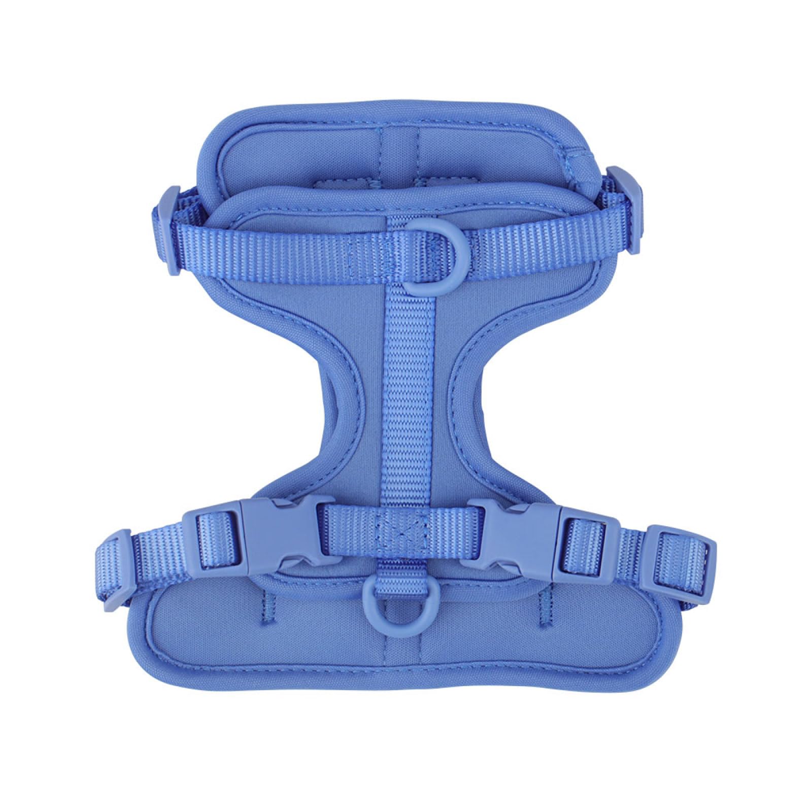 Breathable Lightweight Dog Harness Adjustable Pet Chest Strap Outdoor Walking Training Dog Harness Waterproof Dog Swimming Harness,Blue,S