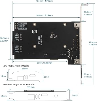 Geekworm X651 Open Source PCIe Version KVM Over IP Kit for Raspberry Pi CM4