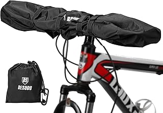 Besudo Handlebar Cover Ebike Transport Protection - Handlebar Protective Cover Handlebar Hood Handlebar Cover for Bicycle - Bicycle Cover for Rear Rack Handlebar Rain Protection -30-B-US