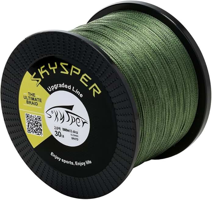 30 lb test braided fishing line