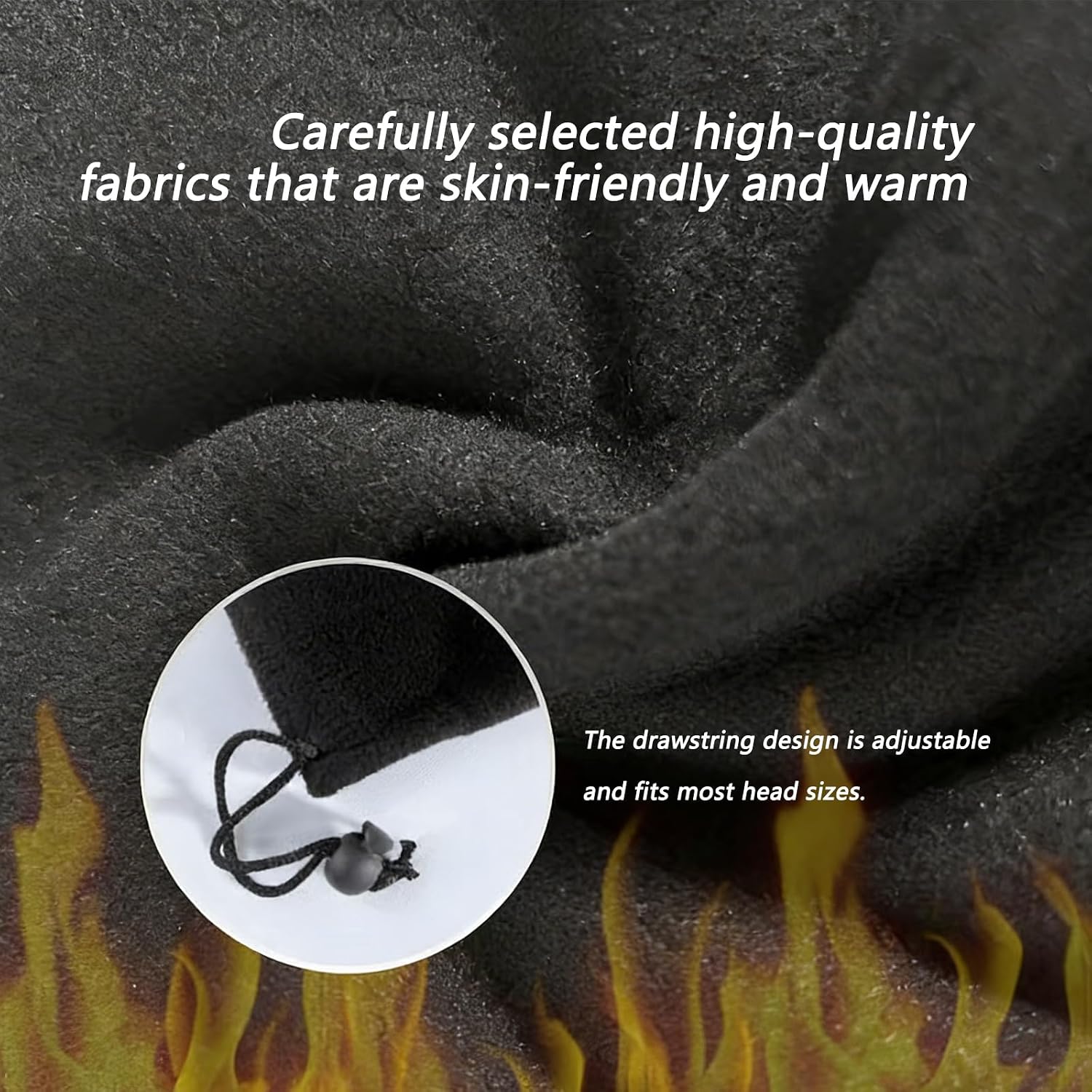 Winter Neck Warmer Gaiter, face warmers for men，fleece face mask for cold weather, Suitable for Cold Weather Sports