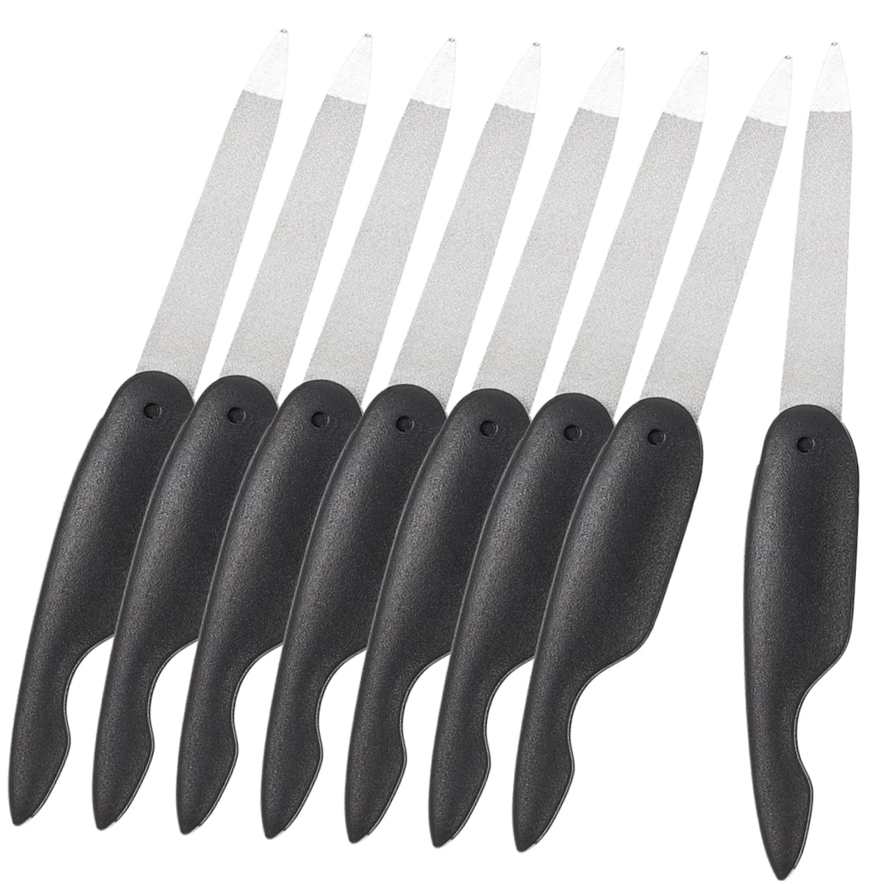 32piezas Limas De Uñas De Metal Plegables De Uñas Doble Cara Para Manicura De Dedos y Pies Diseño Elegante y Duradero