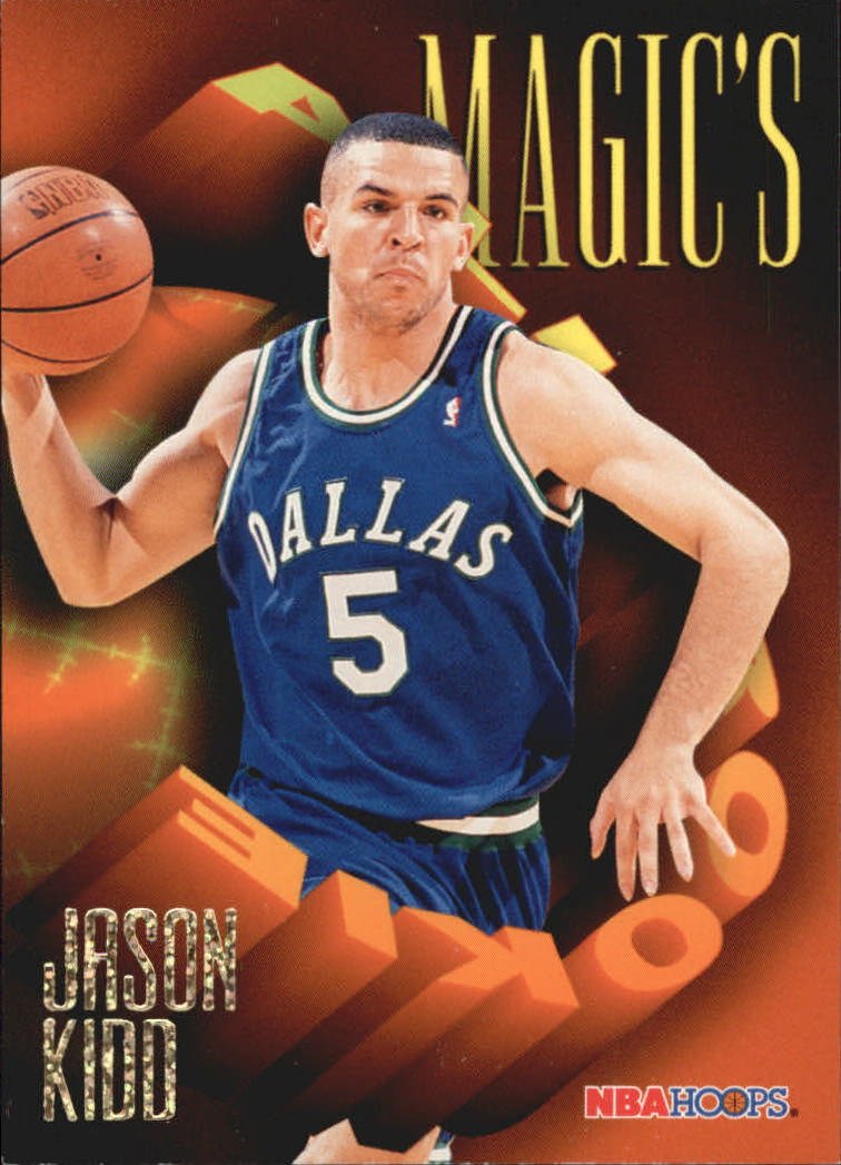 Amazon.com: 1994-95 Hoops Magic's All-Rookies #AR2 Jason Kidd NBA  Basketball Trading Card : Collectibles & Fine Art