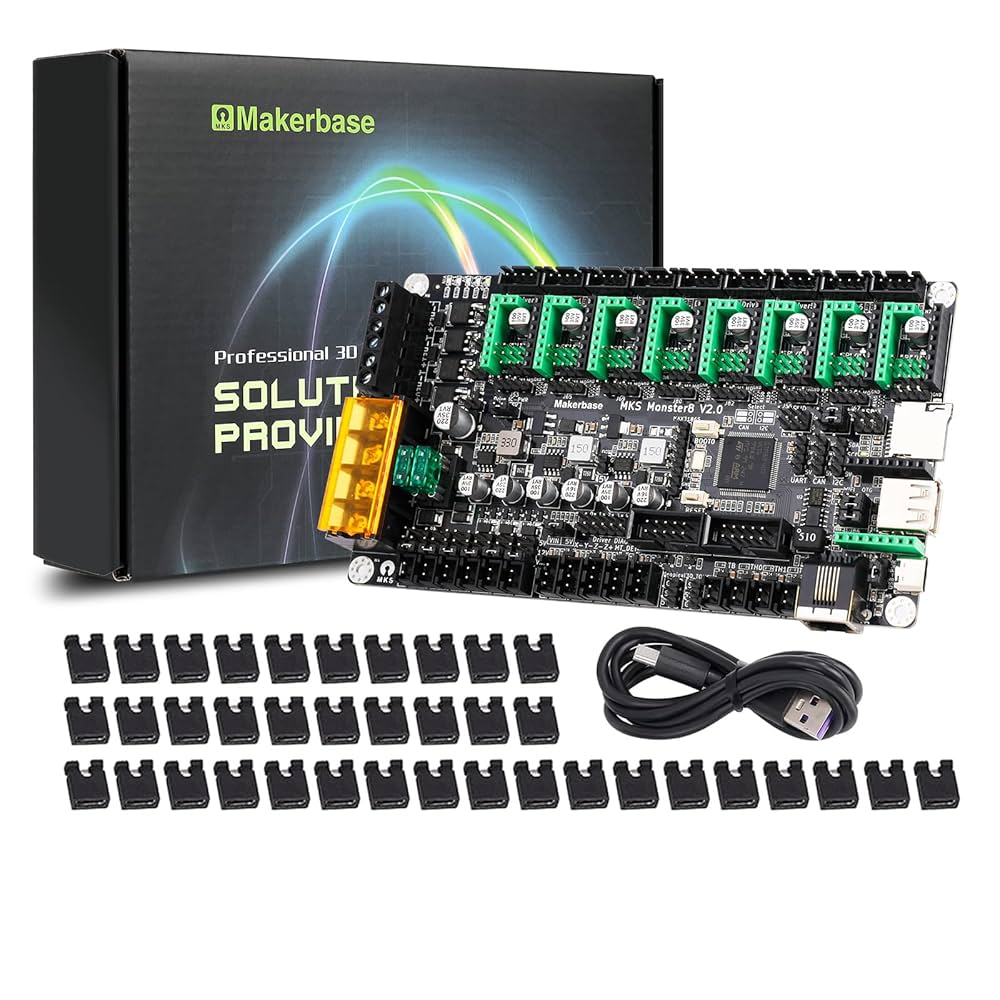 Amazon.com: Makerbase MKS Mainboad Monster8 V2 32Bit Control