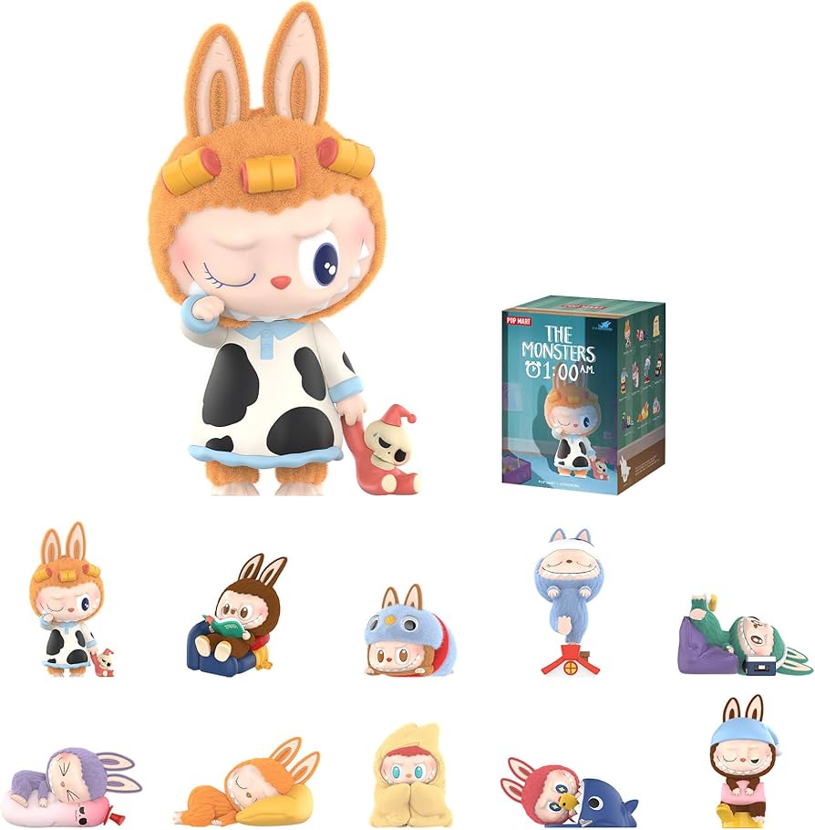 Amazon | POP MART THE MONSTERS 1:00 A.M. シリーズ【1ピース