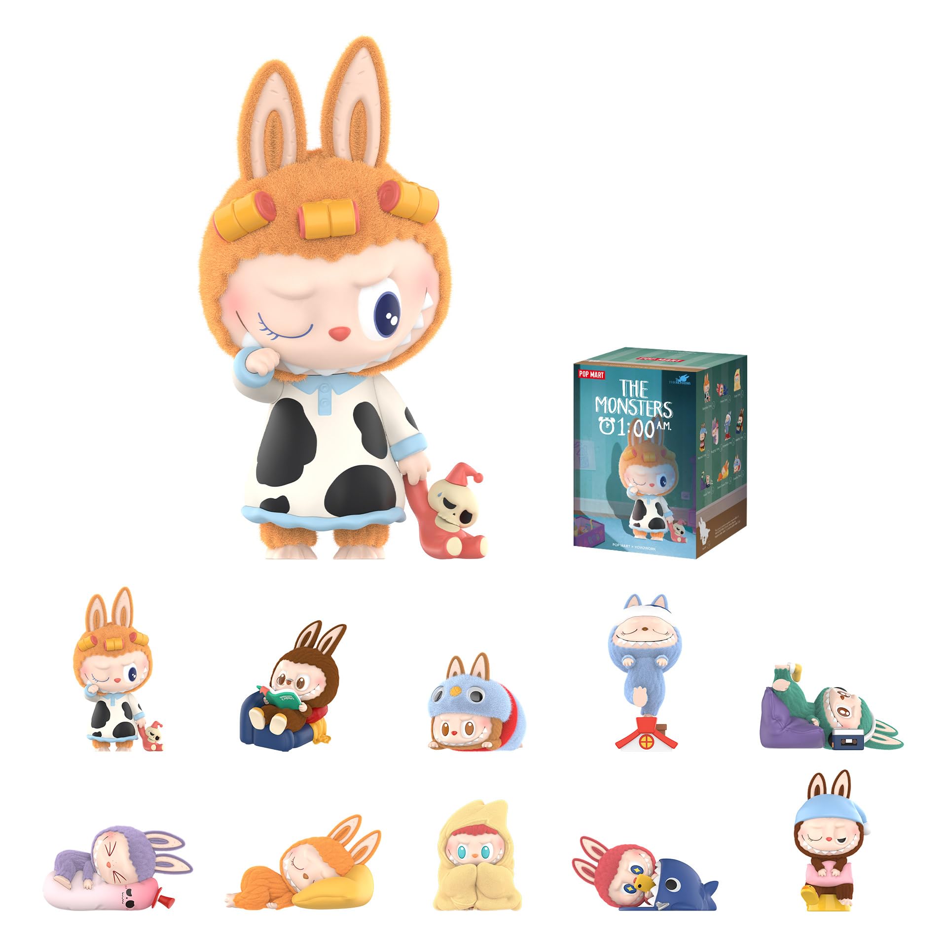 Amazon.com: POP MART The Monsters 1:00 A.M. Series Blind Box
