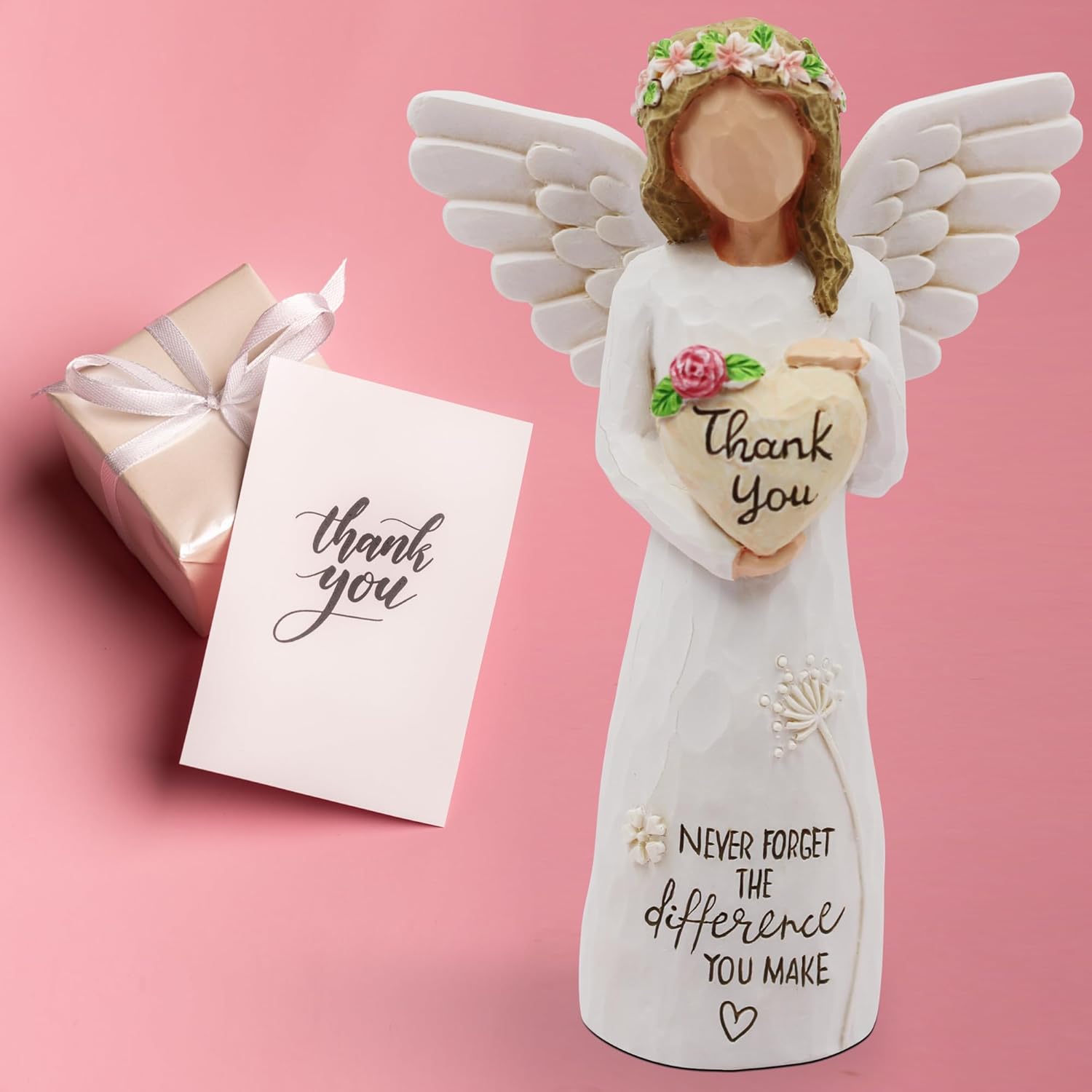 BORLESTA Thank You Gifts - Teacher Appreciation Gifts, Thank You Gift for Women, Coworkers, Retirement Gift for Woman, Gratitude Gift for Teachers, Thank You Gift Angle