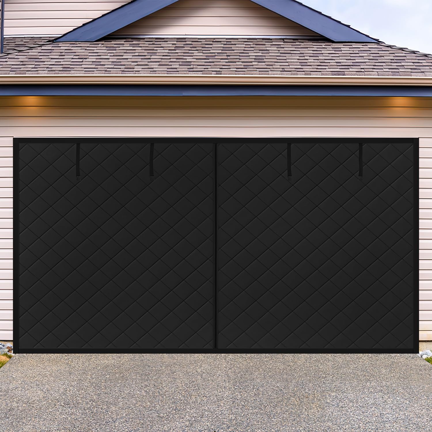 Rideau de porte magnétique contre le froid du garage hivernal 238,8