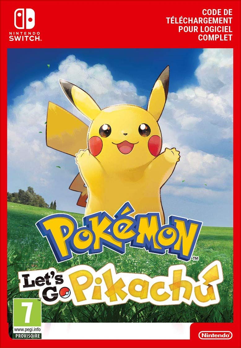Pokémon Let's Go Pikachu Switch solution jeu sans cartouche - 2