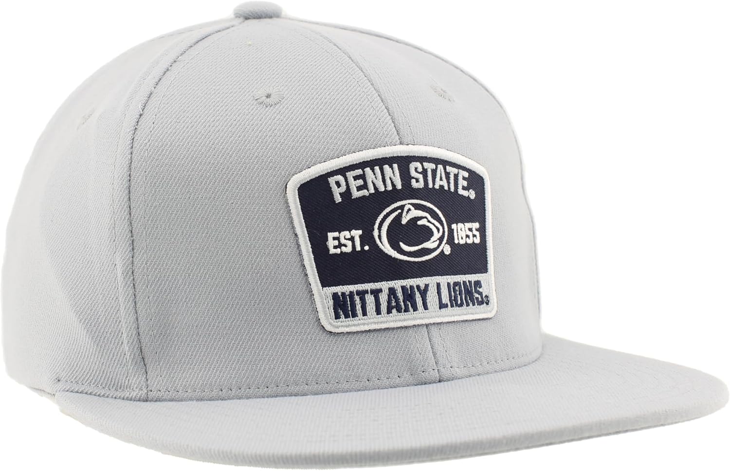 ZHATS Standard NCAA Officially Licensed Fitted Hat M15Z Switchback Light Gray, Grey, Large - Image 5