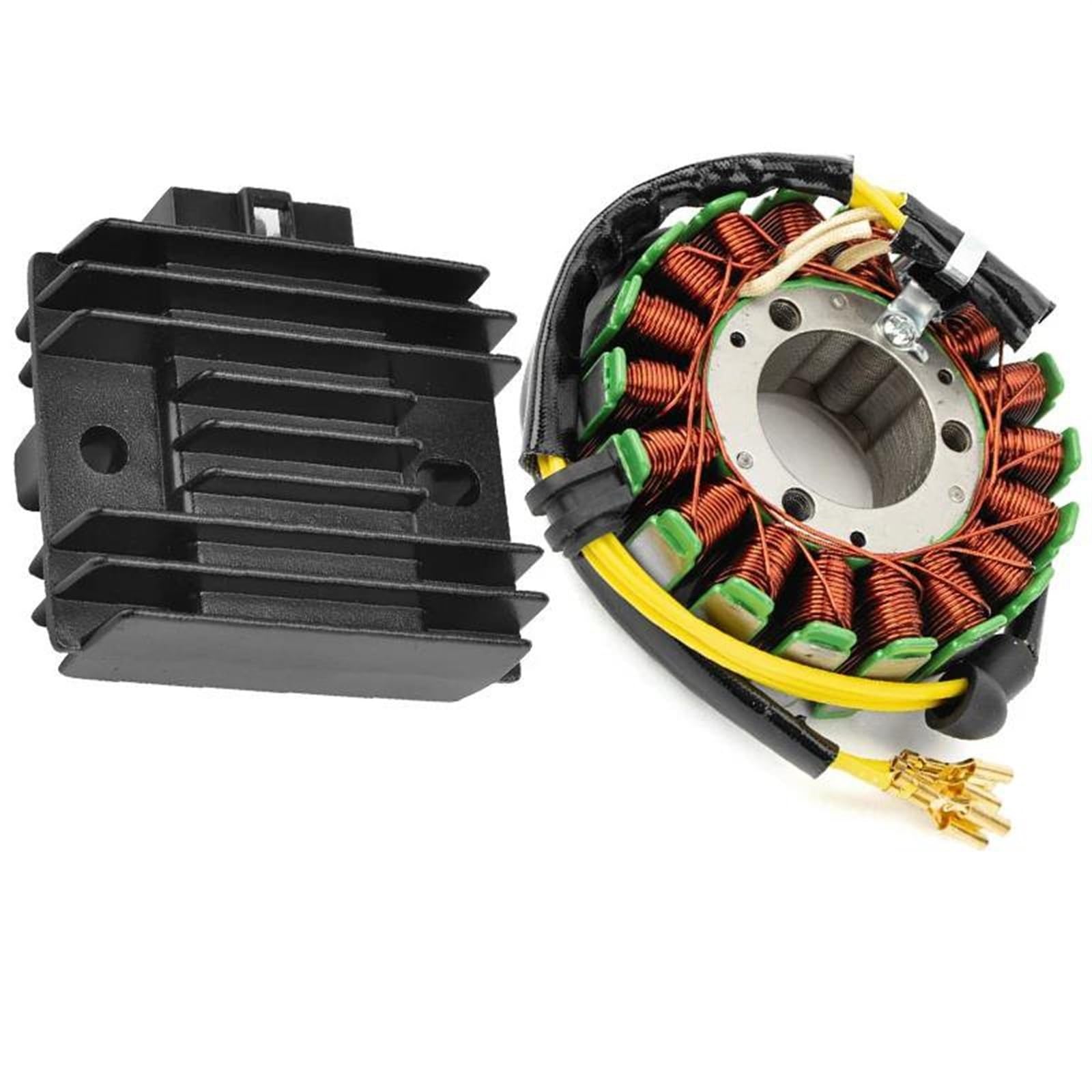 SKINII Stojan Magneto Stojan Cewka 12 V Regulator Prostownik do RC390 RC 390 2015 2016 2017 Cewka wiązki przewodów