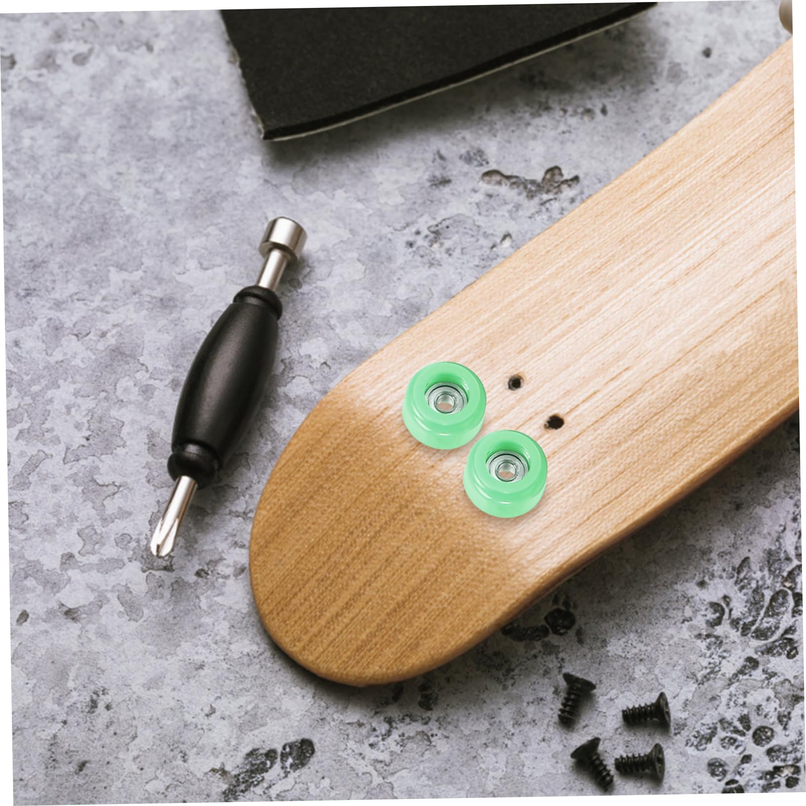 Gogogmee 4Pcs High Speed Finger Roller Skate for Educational Finger Simulation Skates Fun Relief Movement DIY Projects