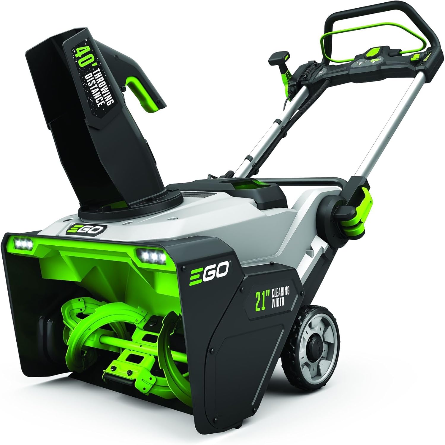 EGO Power+ SNT2110 Peak Power 21-Inch 56-Volt Cordless Snow Blower with Steel Auger Battery
