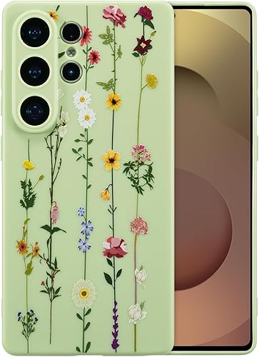 Miniatura 44 de ZTOFERA Funda Floral para Samsung Galaxy A14 5G, Funda Transparente con Lindo Patrón de Flores para Niñas y Mujeres, Protector de Silicona Flexible