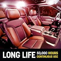 Vista 5 de Pilot Automotive (IL-194R-5-AM) - Bombilla LED de cúpula roja 5-SMD - 2 piezas