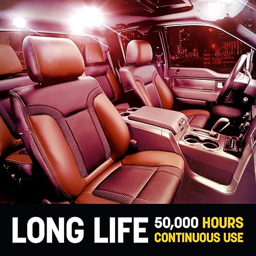 Miniatura 5 de Pilot Automotive (IL-194R-5-AM) - Bombilla LED de cúpula roja 5-SMD - 2 piezas