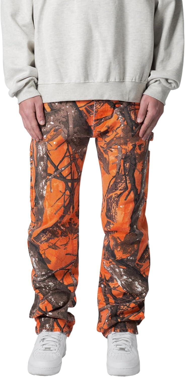 mnml Men's Men's V603 Camo Carpenter Pants