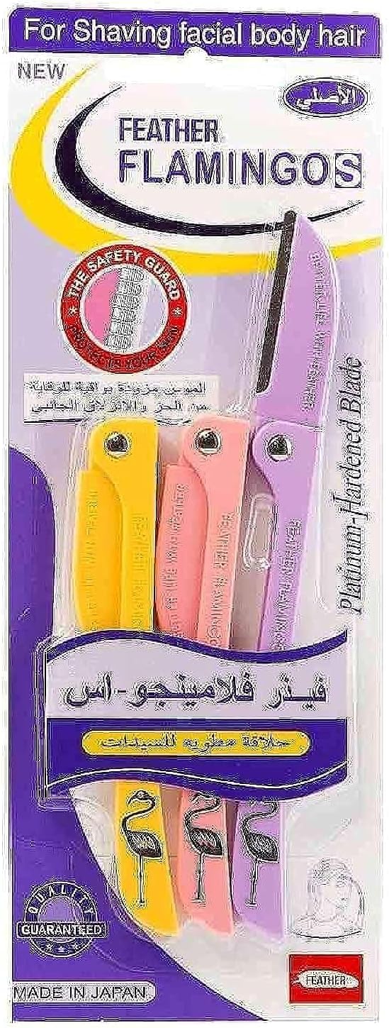 Feather Flamingos Platinum Hardened Blade For Women