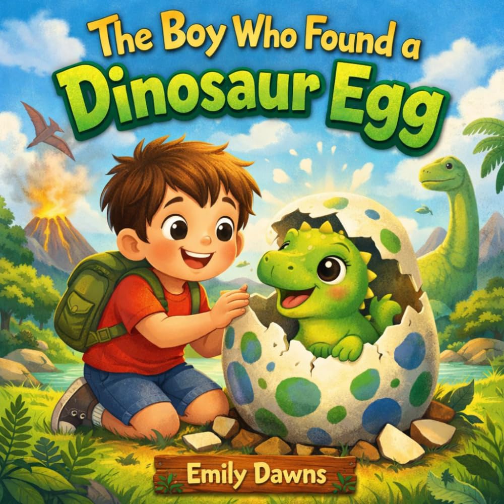The Boy Who Found a Dinosaur Egg: A Roaring Adventure of Friendship and Discovery