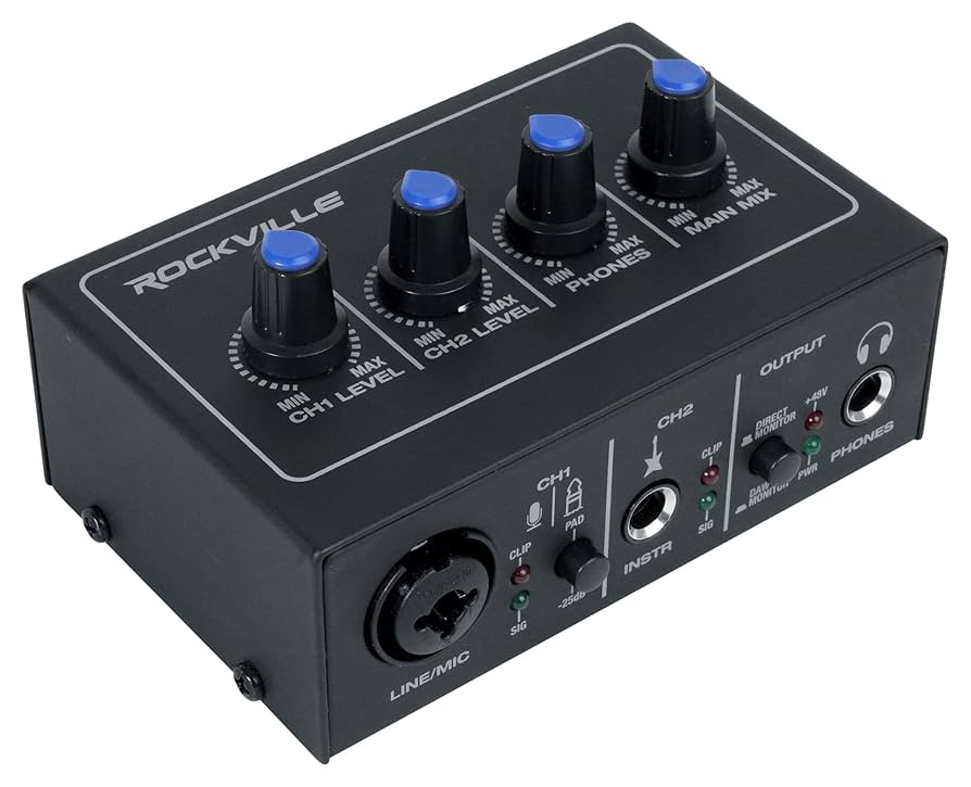 Amazon.com: Rockville Rock-U MINI 2x2 USB Computer Recording