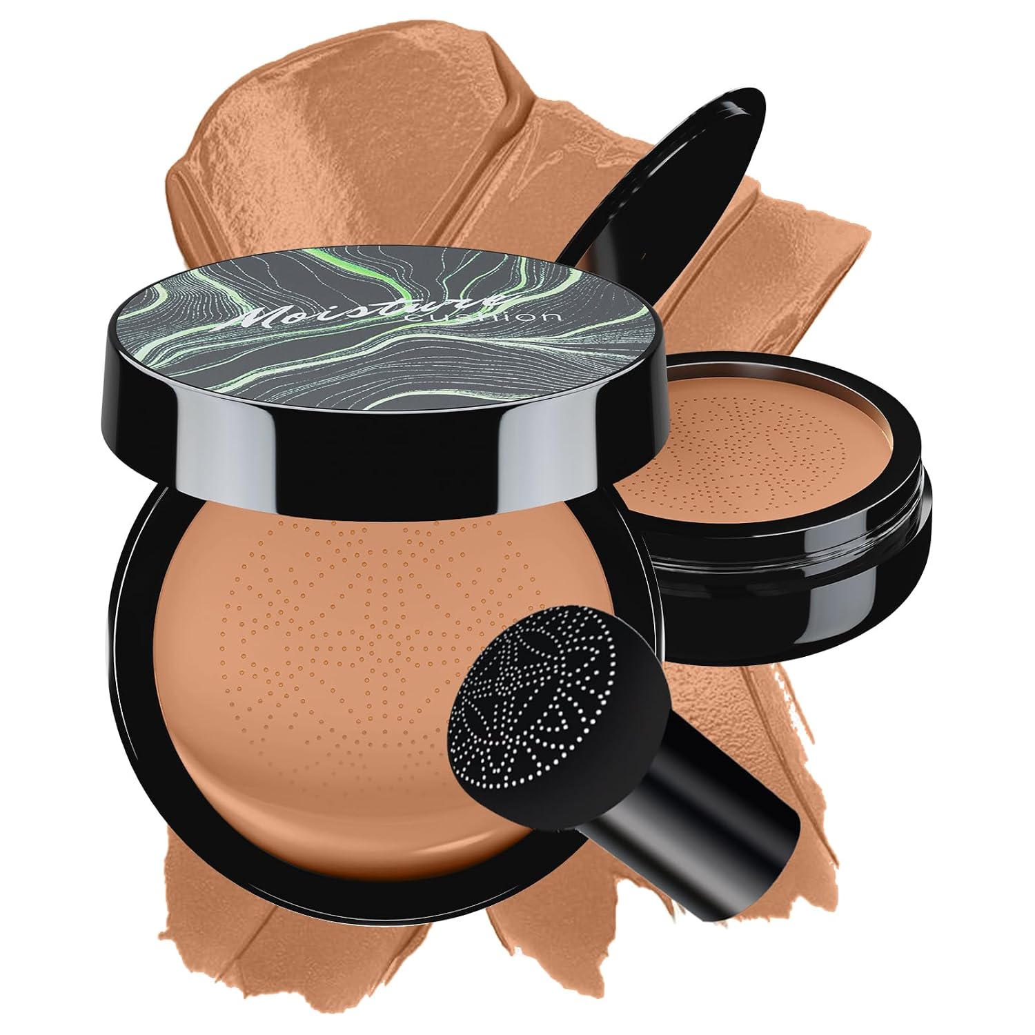 Cushion Foundation Concealer Full Coverage CC Cream, Mocha