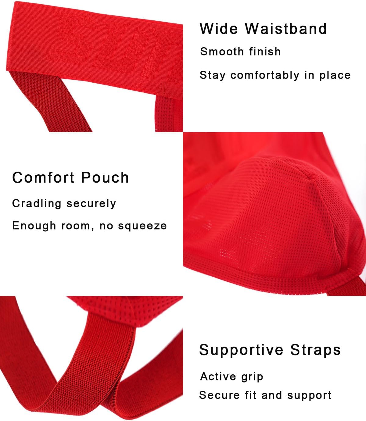 Summer Code Jock Straps for Men Soft Mesh Athletic Supporters Mens Workout Jockstrap Thong Underwear
