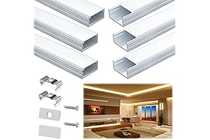 Muzata LED Channel System for Waterproof LED Strips