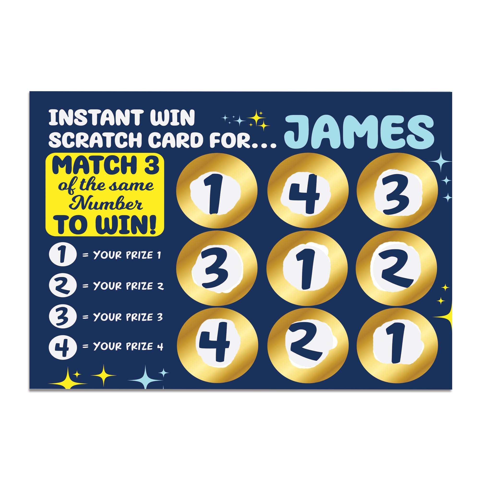 RED OCEAN Scratch Card Reveal Personalised Gift For Men Him, Son Christmas Birthday Gifts, Novelty Gift For Dad Brother Boyfriend Husband, Birthday Gifts For Him, Personalised Gifts For Boys