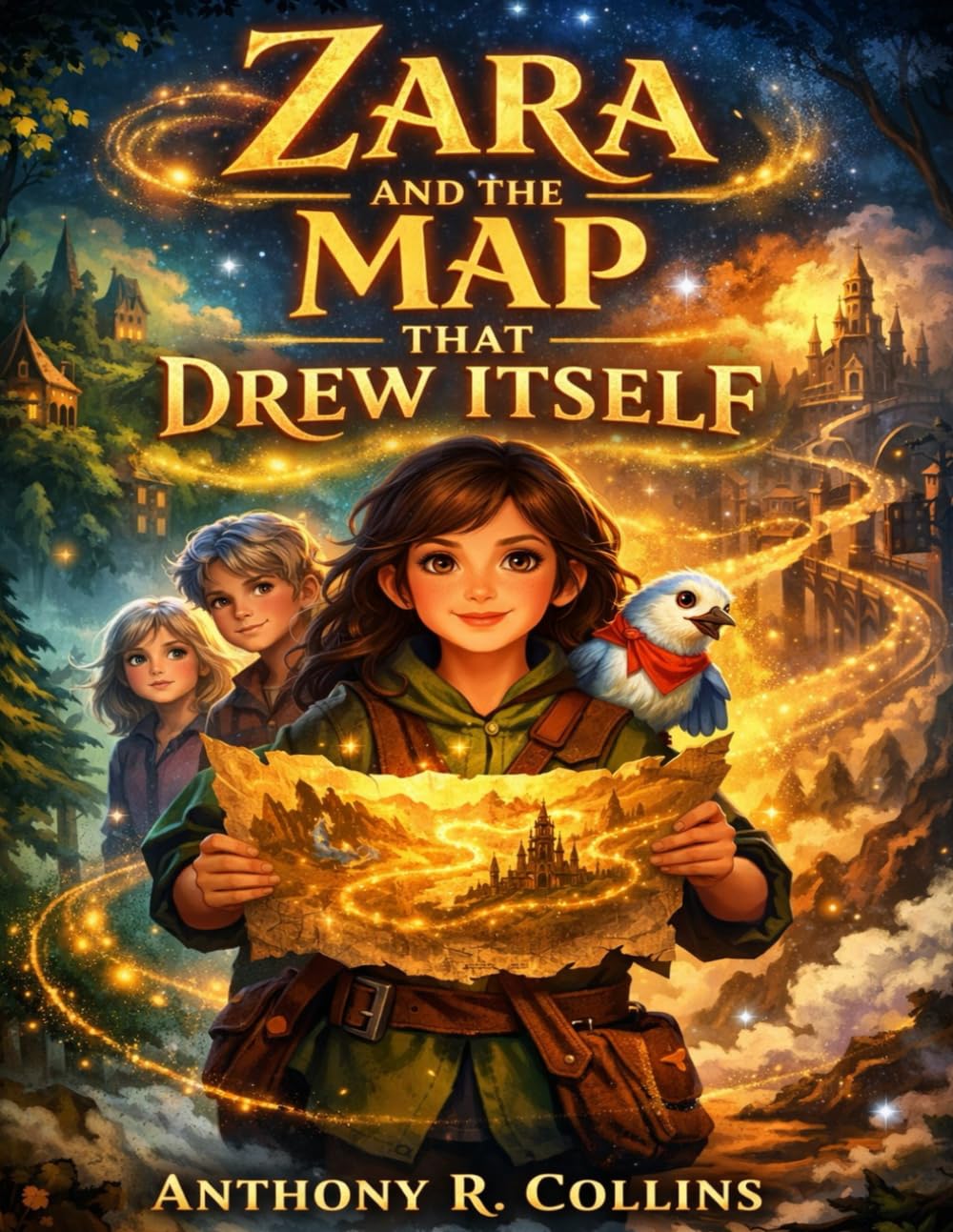 Zara and the Map That Drew Itself: A Magical Adventure About Courage, Choice, and Finding Your Own Path