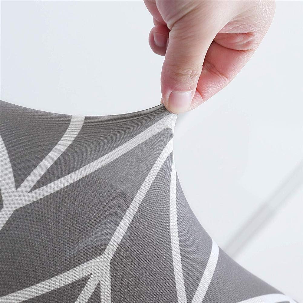 Coprisedili per sedie da Pranzo, Fodera for Sedia in Tessuto Lavabile Elasticizzato Rimovibile, for Bar, Cucina, Giardino, Soggiorno, Banchetto, Hotel, Copertura for Sedia da Pranzo.