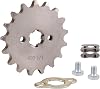 WOOSTAR Motorcycle 420-14T Front Sprocket 20mm for TTR 125 LE 1971 SL100 Brixton BX 125 50cc 70cc 90cc 110cc 125cc Dirt Pit Bike Mini Bike ATV 4 Wheeler Moped
