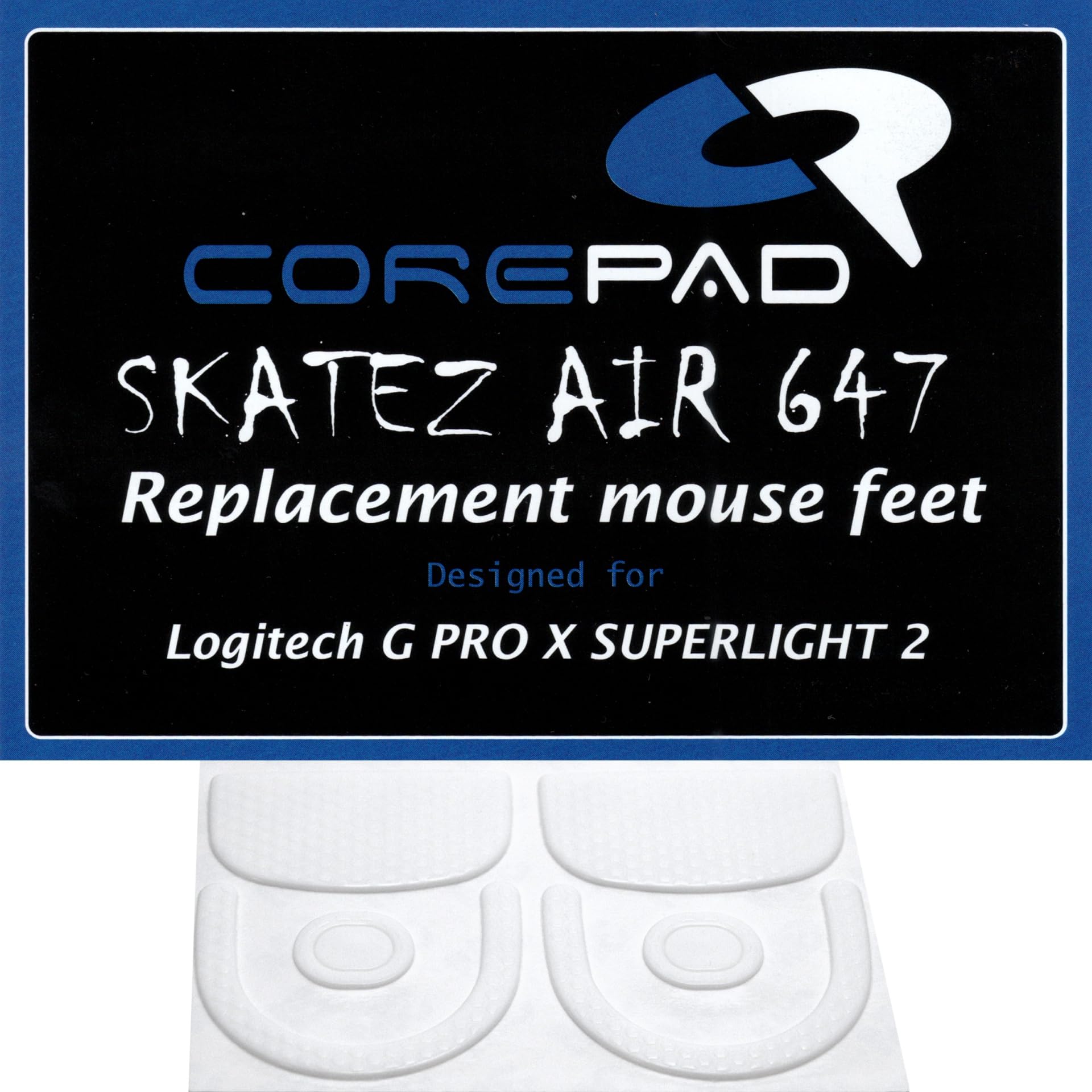 Corepad Skatez AIR Logitech G PRO X SUPERLIGHT 2 Wireless用マウスソール 2set【国内正規品】 (AIR)